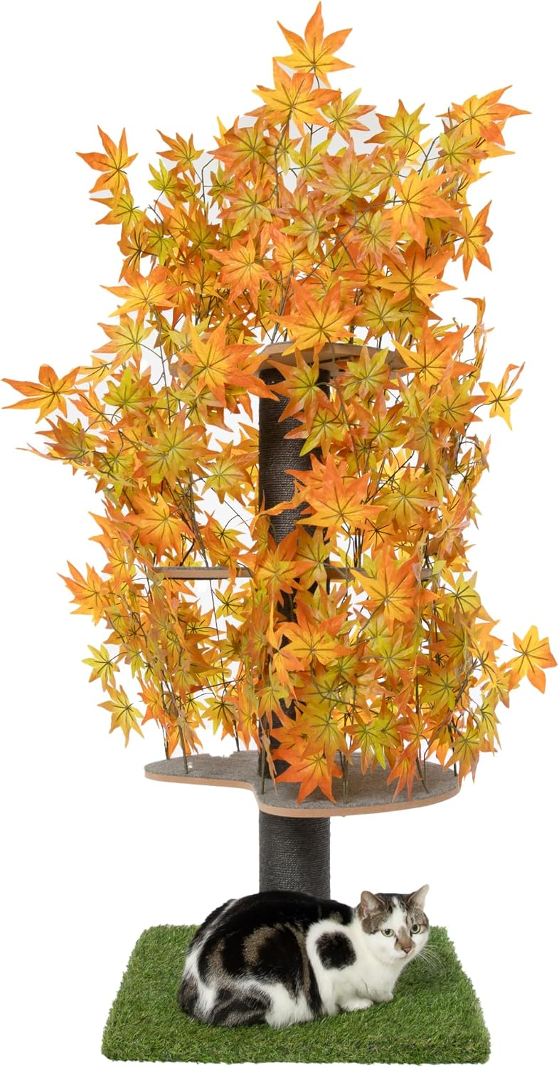 arbre à chat moderne en bois