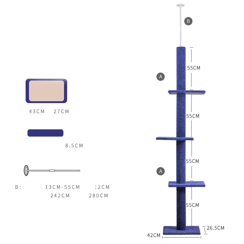 arbre à chat confort Maine Coon