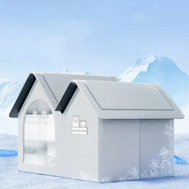 Maison Pour Chat Climatisée Pour L'été "frostycat"