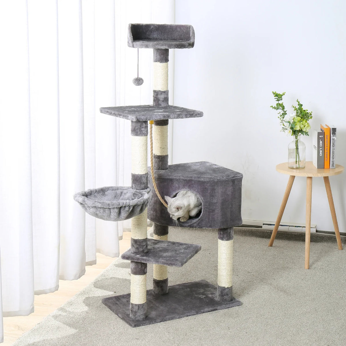 mobilier pour chat nid perché