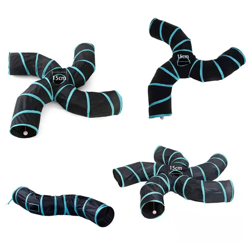 Arbre A Chat Original En Tunnel Noir Ou Coloré - Modèle "shadowpurr"