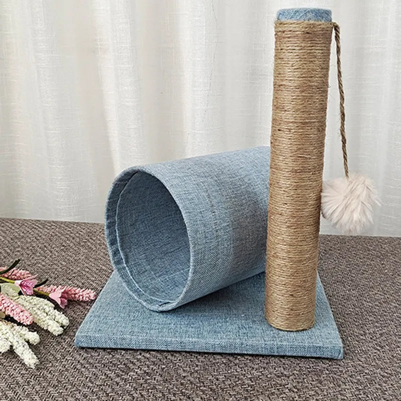 arbre à chat confortable pastel