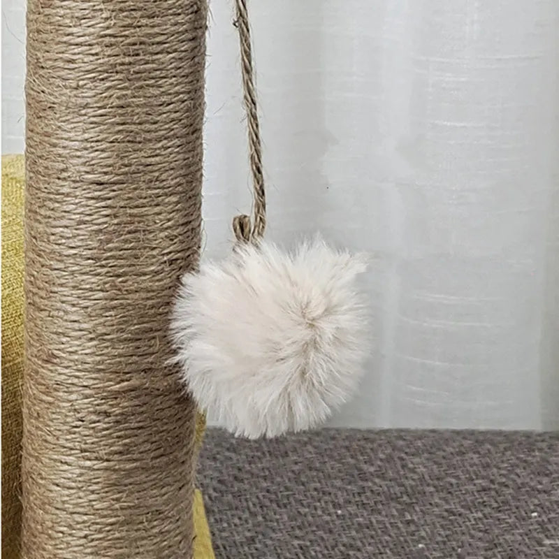 arbres à chat colorés rouleau