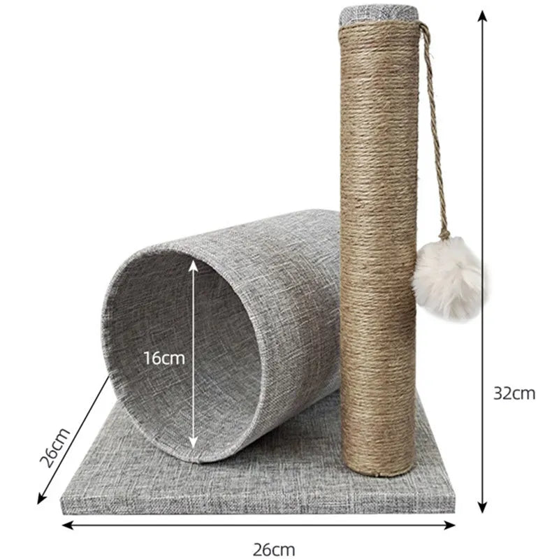 arbre à chat pastel design contemporain