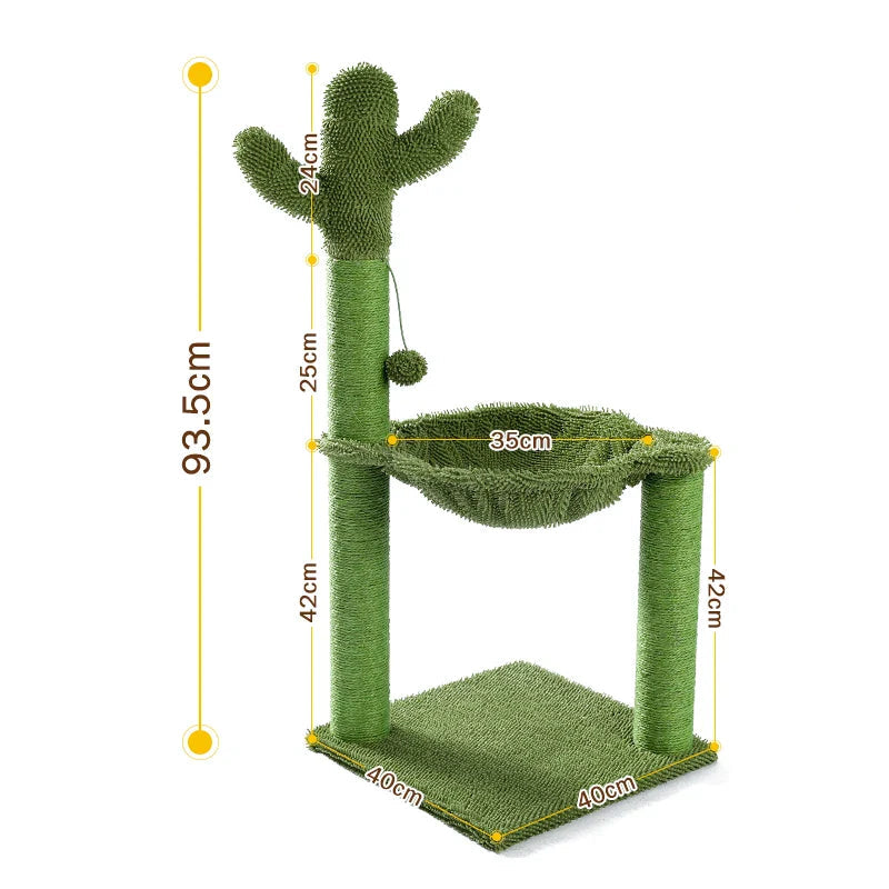 arbre a chat cactus - cactopaws