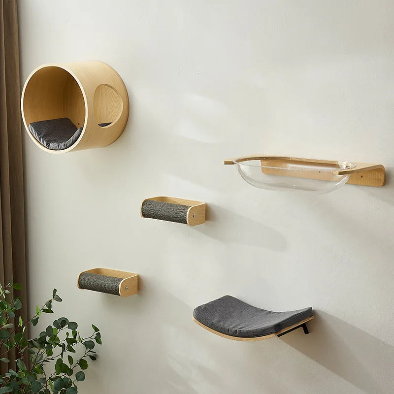 arbre à chat mural élégance murale