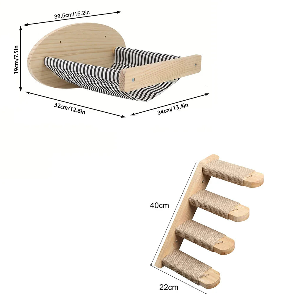 espace de jeu pour chat mural