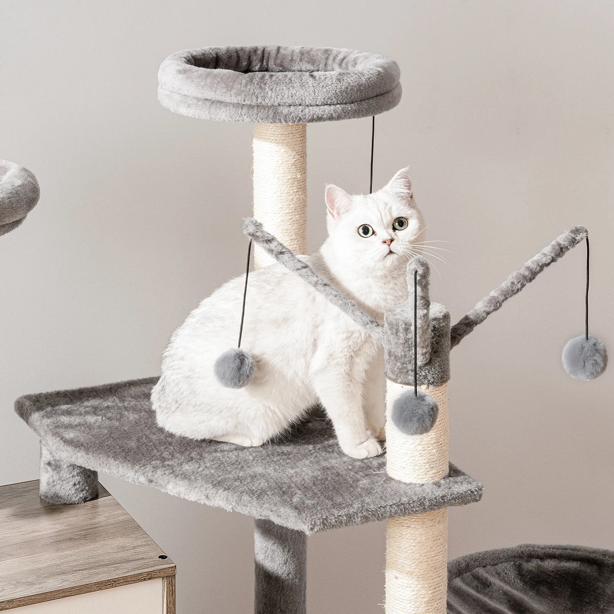 arbre à chat moderne hideawaypaws