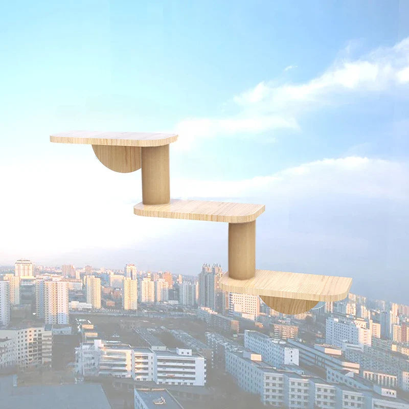 étagères pour fenêtre chat modèle skyview