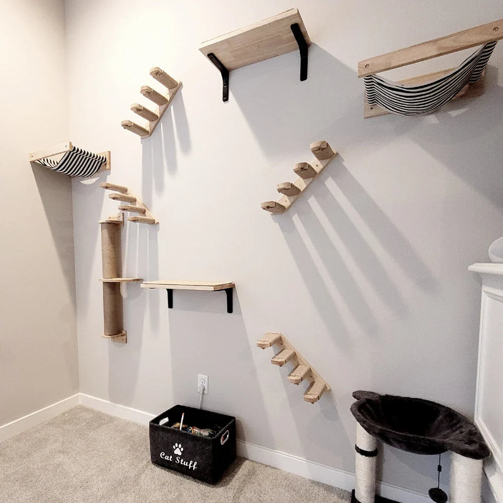 accessoire pour chat arbre à chat mural