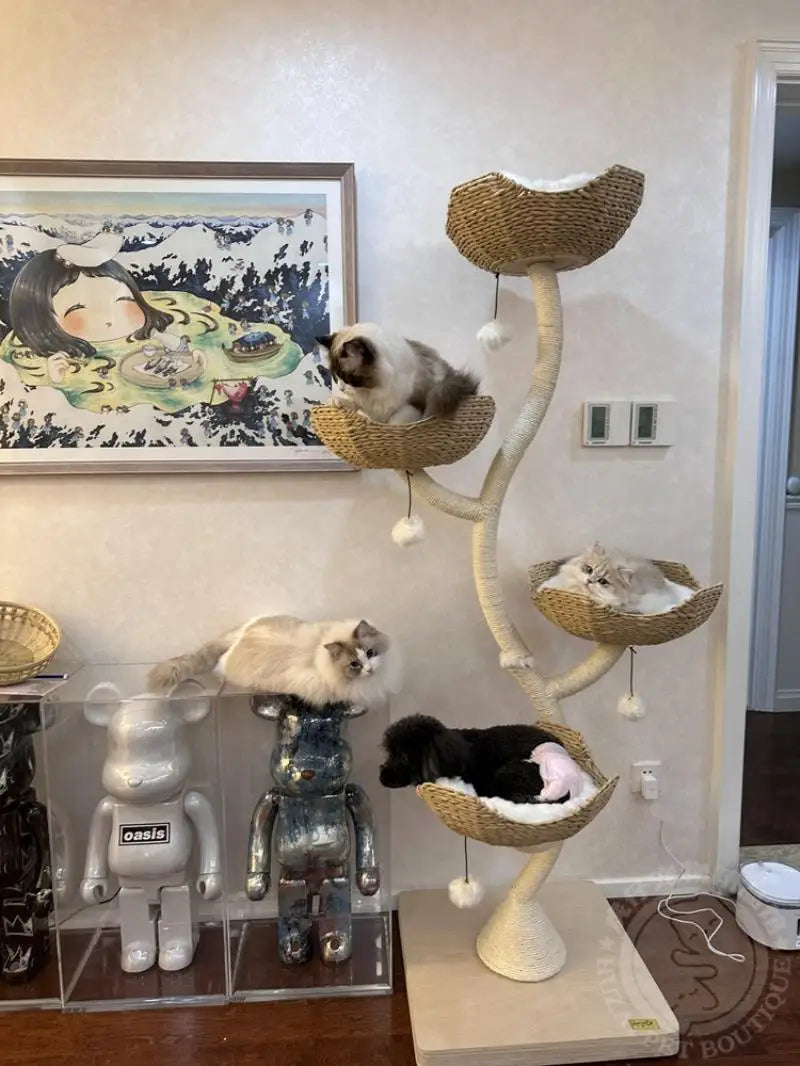 arbre à chat design fleurdeluxe