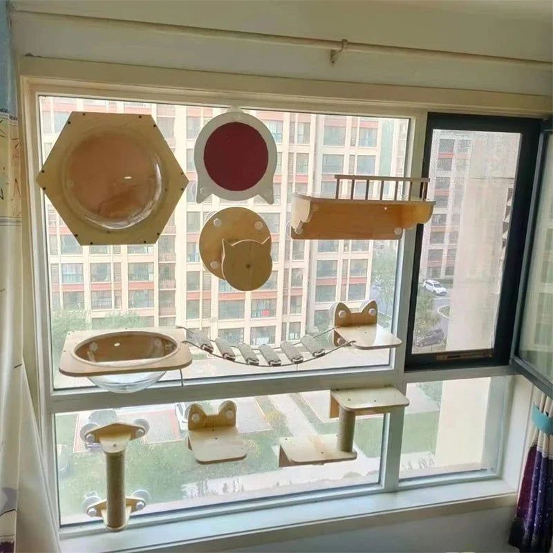 Arbre A Chat Fenêtre - Ventouse