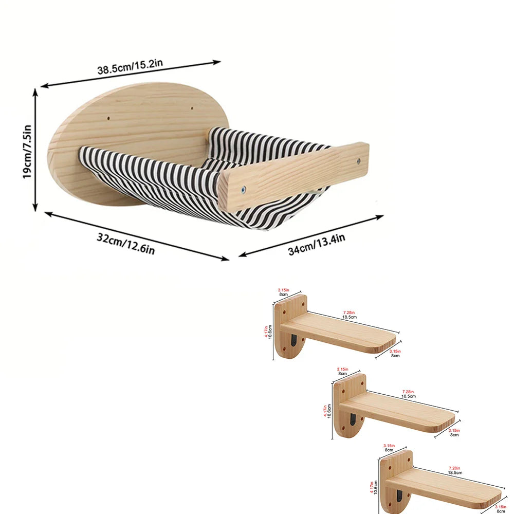 planches à chat en bois