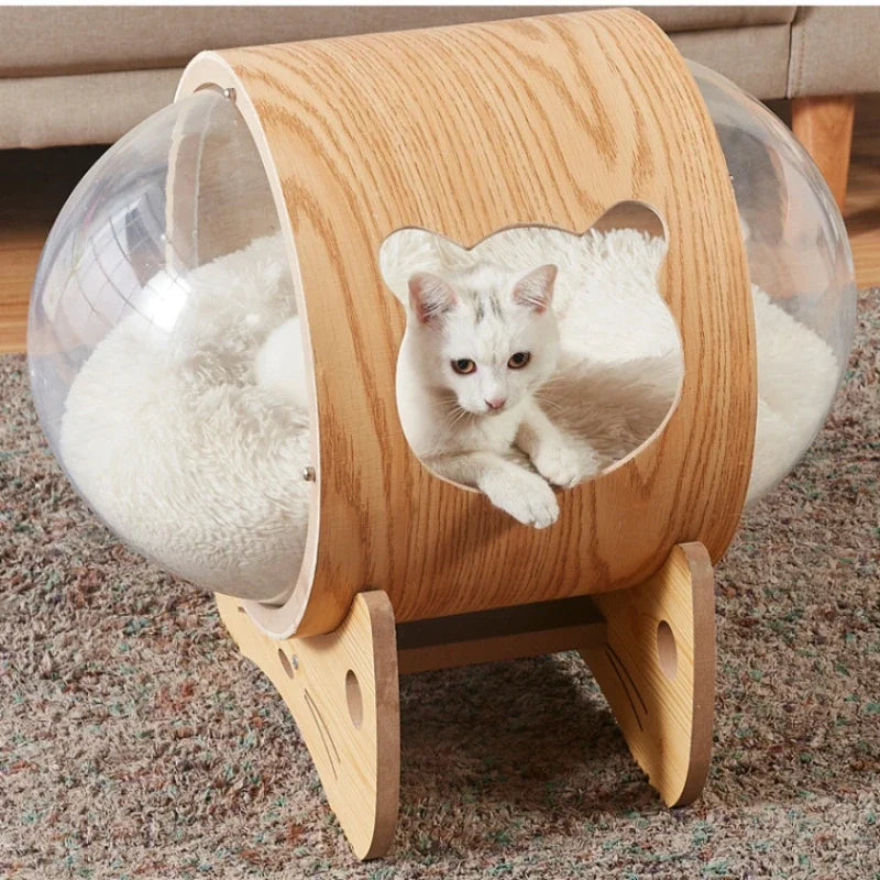 arbre à chat meuble dôme perché
