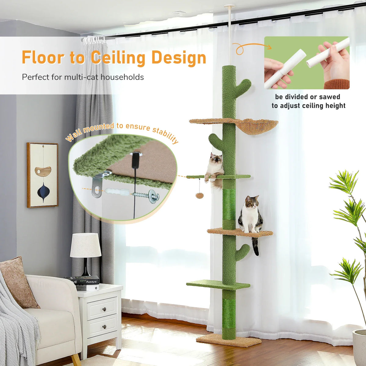 modèle cactusescapade arbre à chat