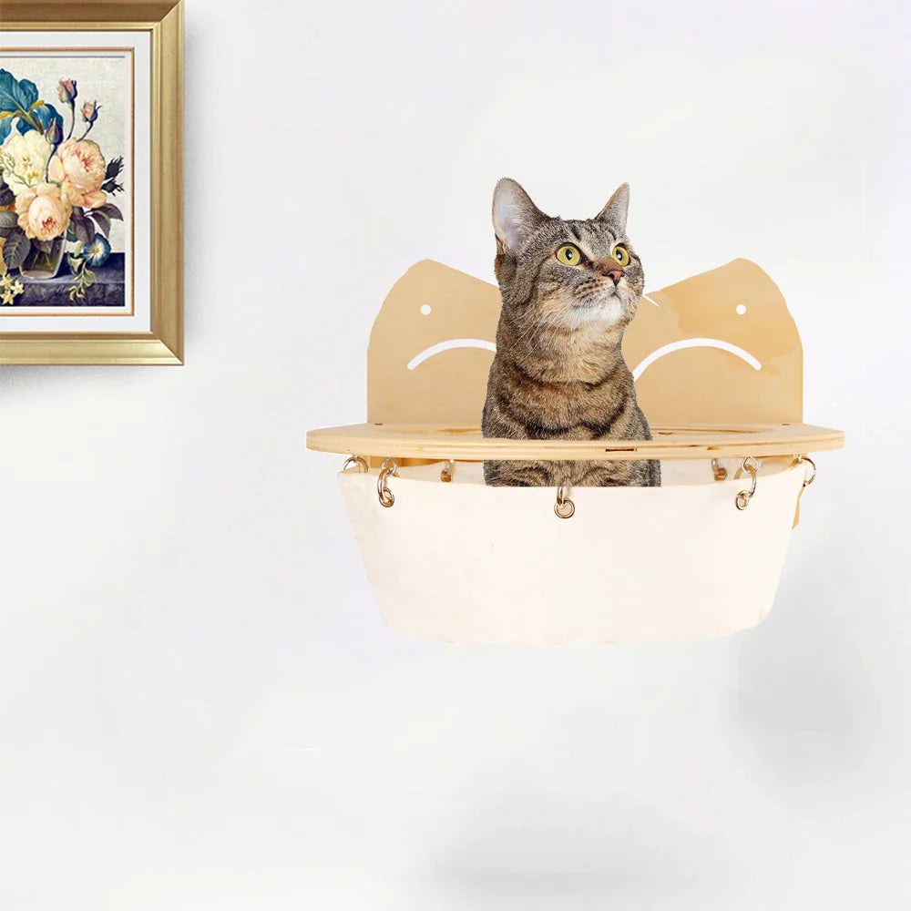 arbre à chat mural design tigrou