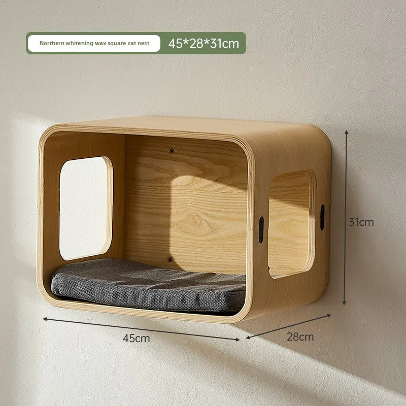 solution de rangement pour chat mural