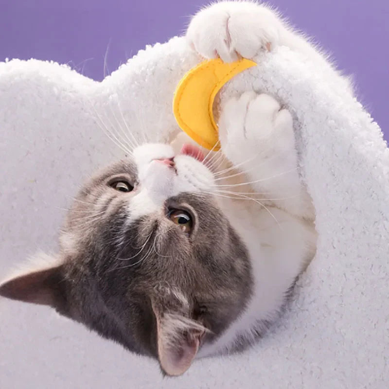 arbre à chat design nuage rêve céleste