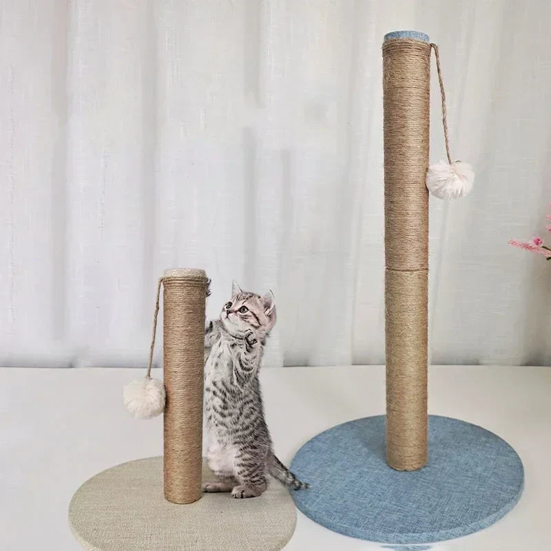 Arbre À Chat En Tour Griffoir Sisal Et Lin Diy - Modèle Clawmaster