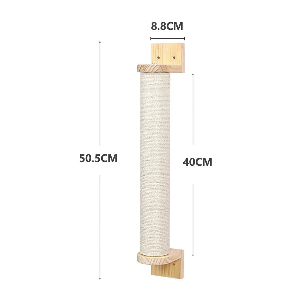 arbre à chat bois avec hamac douillet