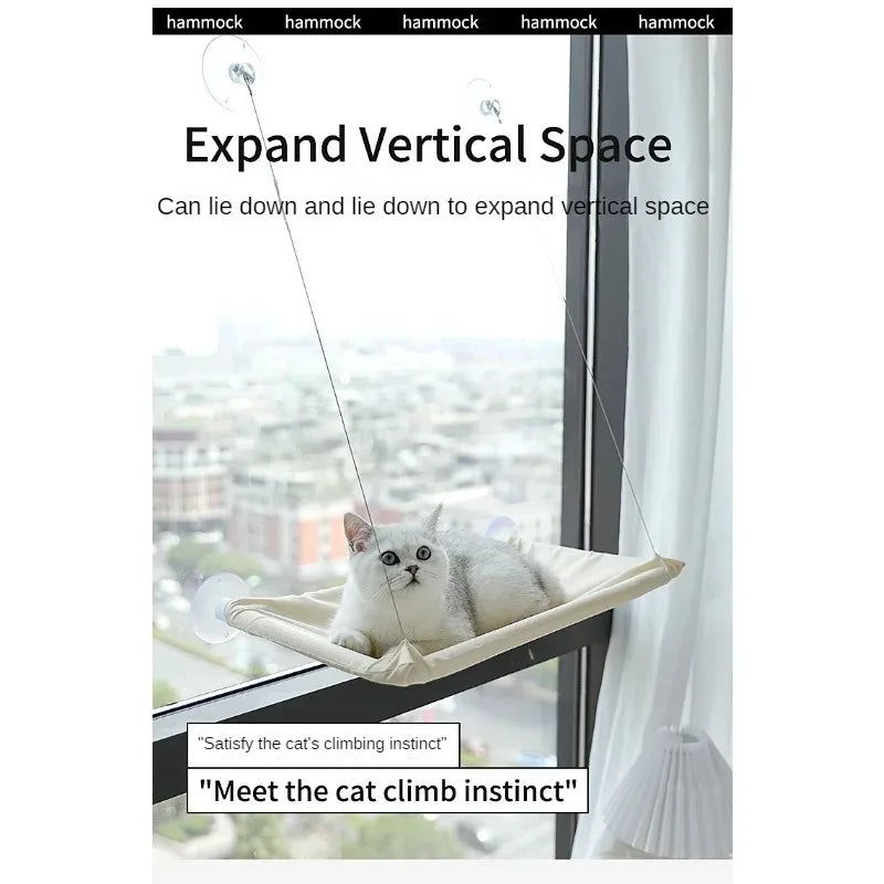 arbre a chat mural avec hamac