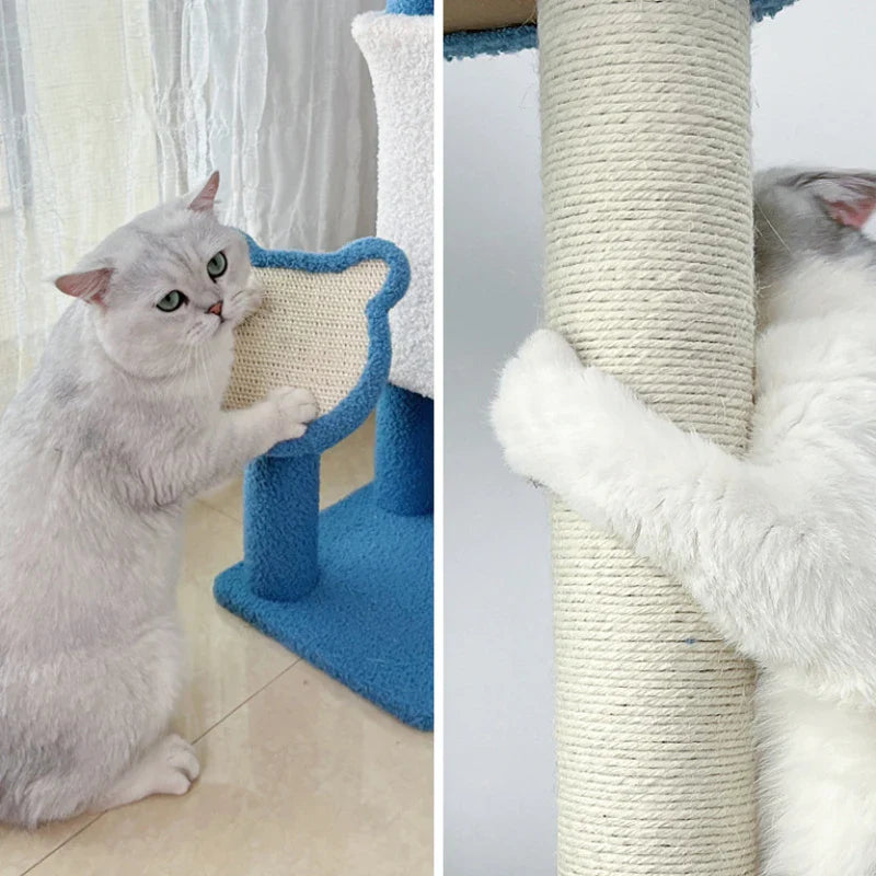 arbre à chat design nuage