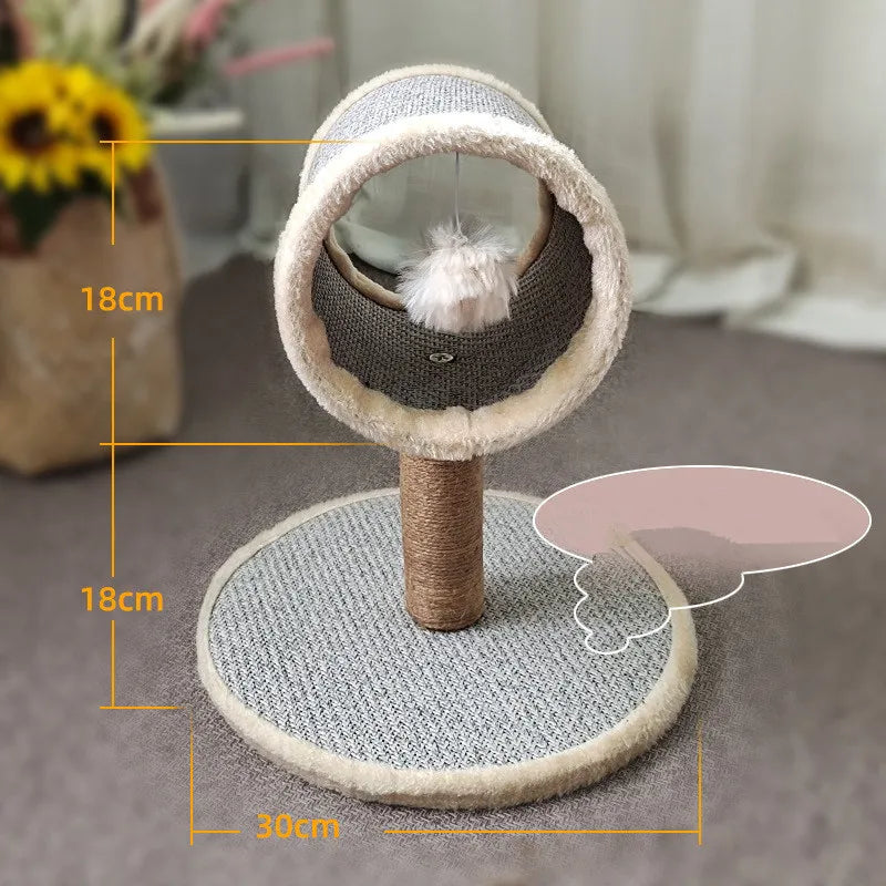 arbre à chat design cylindrique