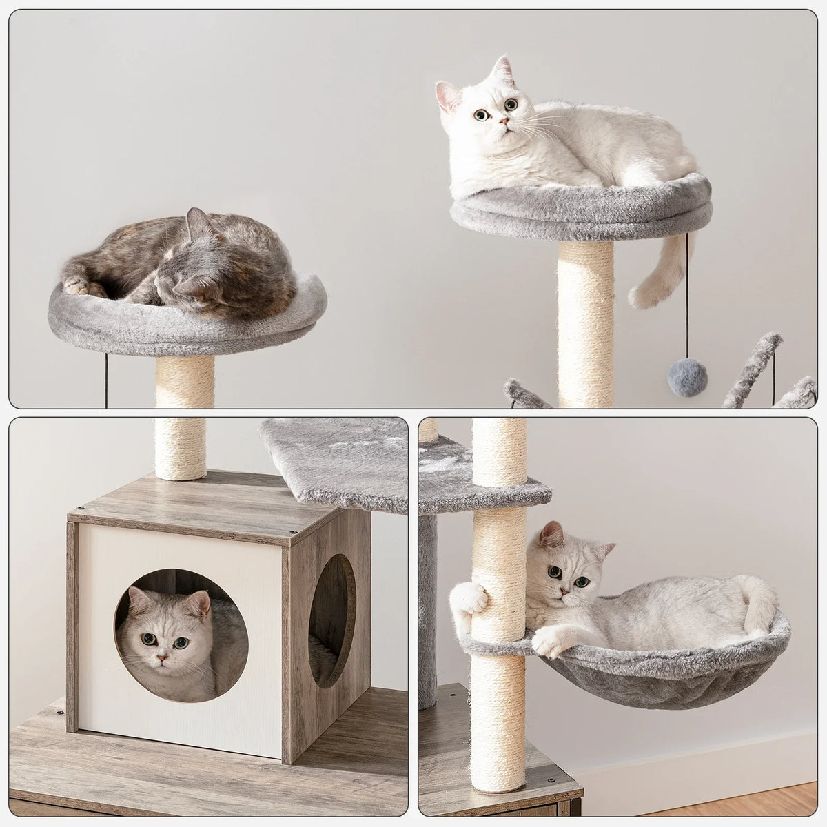 meuble à litière stylé hideawaypaws