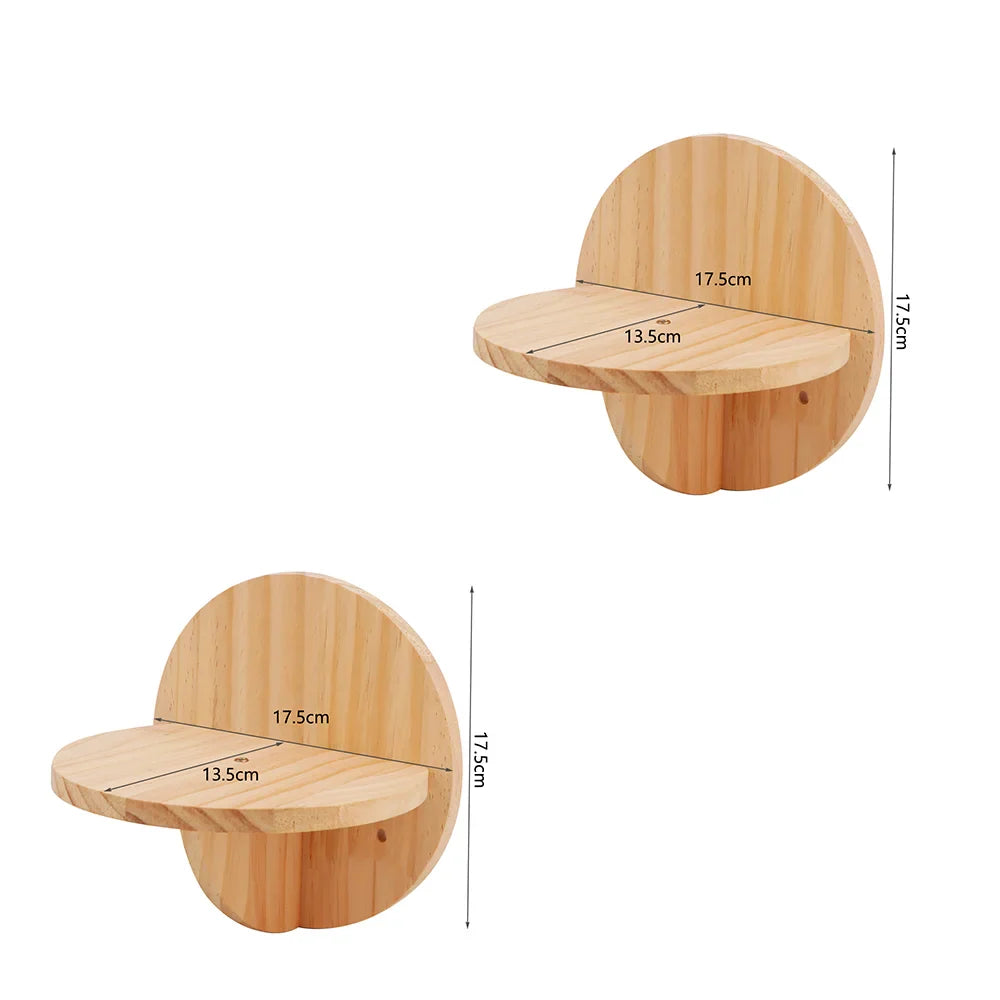 meuble arbre à chat en bois