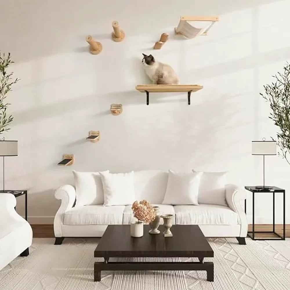 arbre à chat en bois pas cher