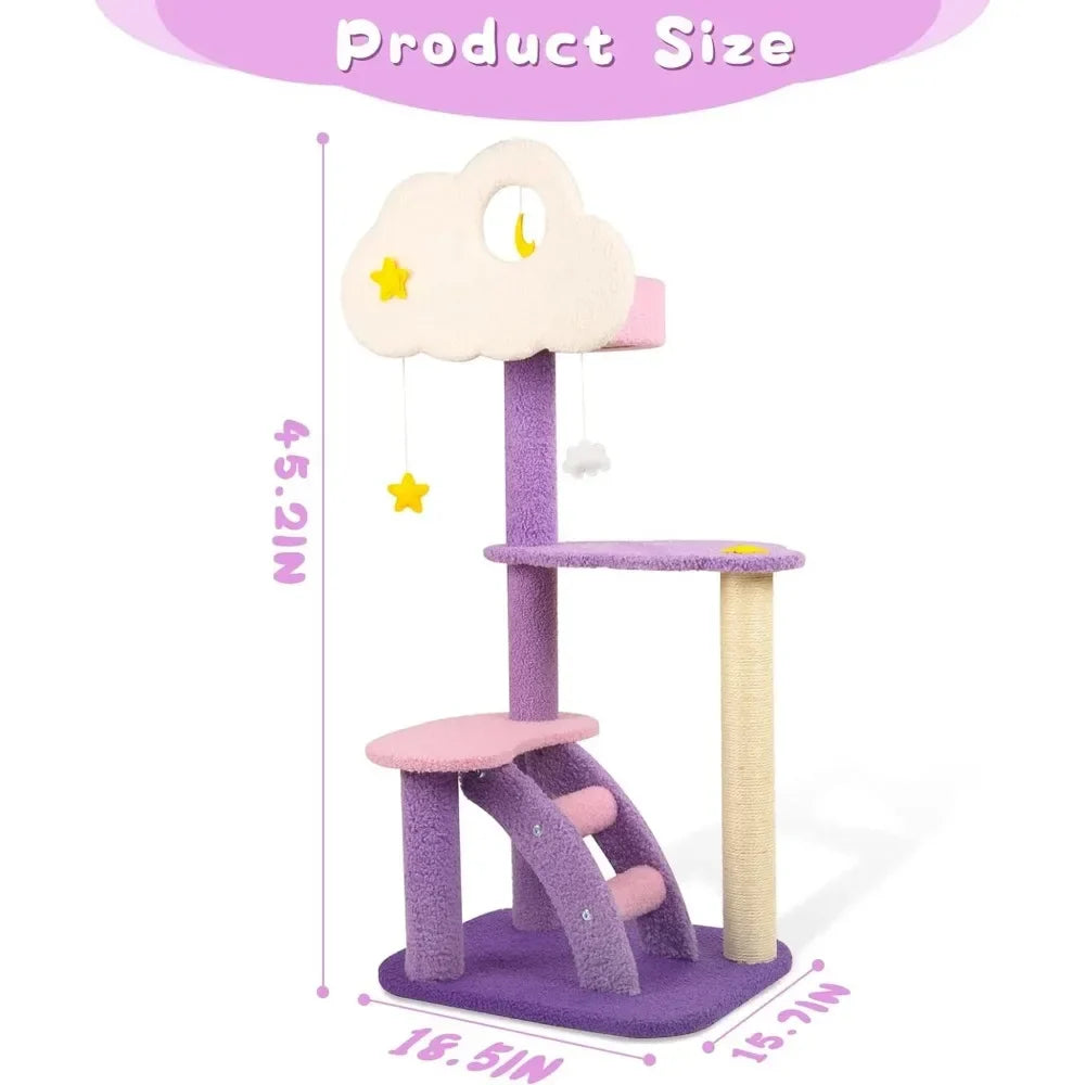 mobilier pour chat arbre nuage