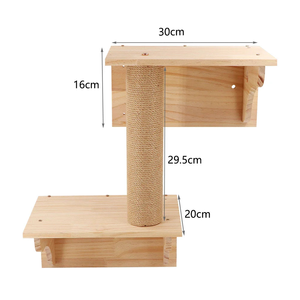 maison pour chat design en bois