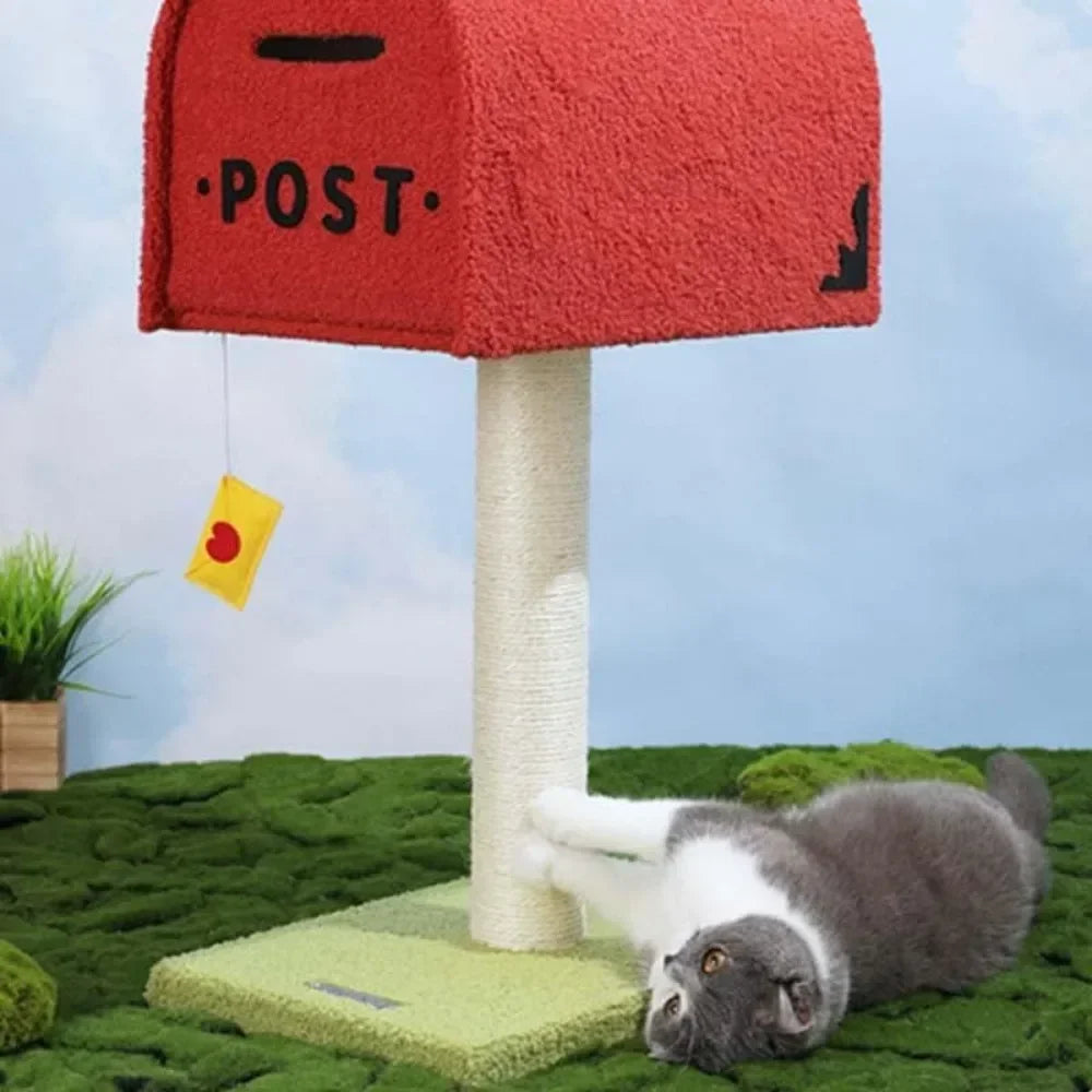 arbre à chat design boîte aux lettres