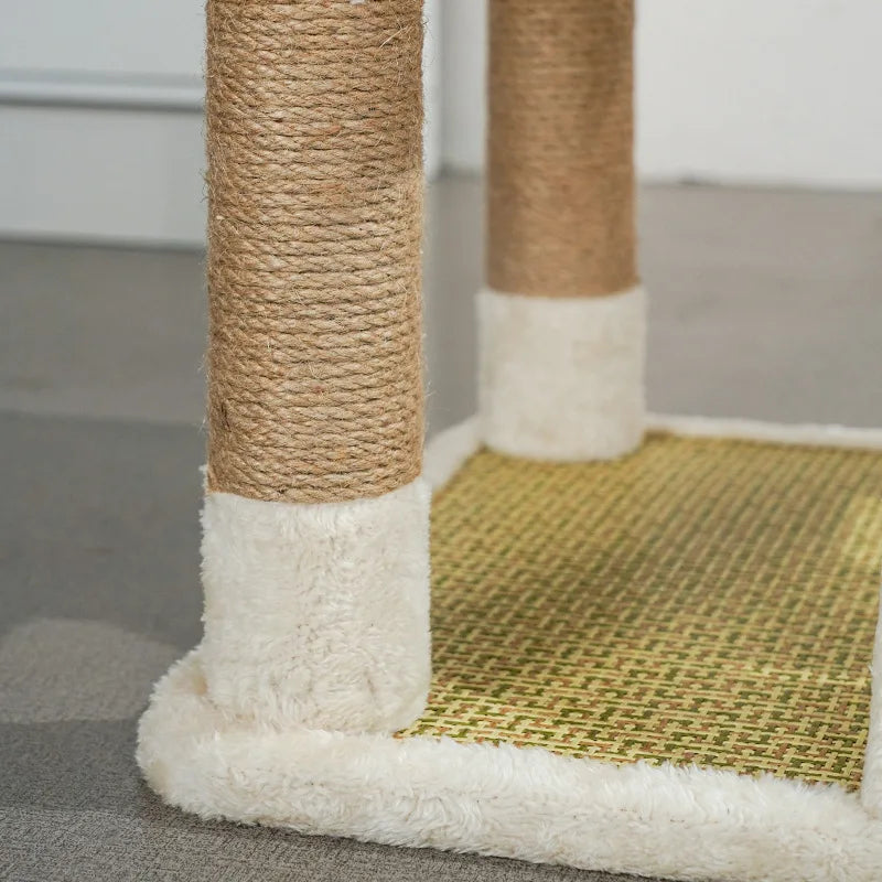 meuble pour chat arbre à chat bois sisal