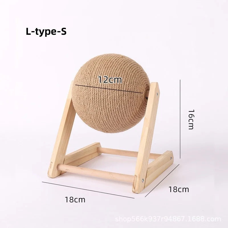 boule en sisal pour chat