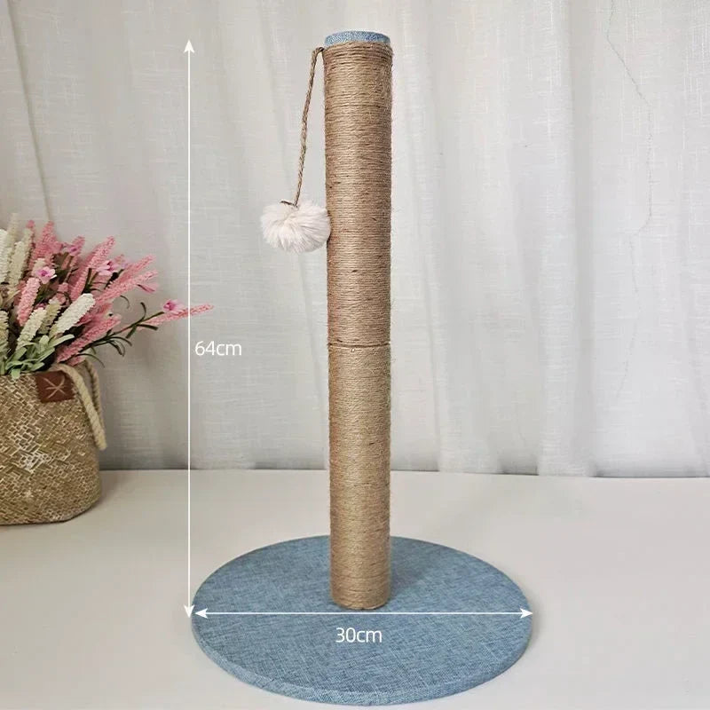 arbre à chat en lin design