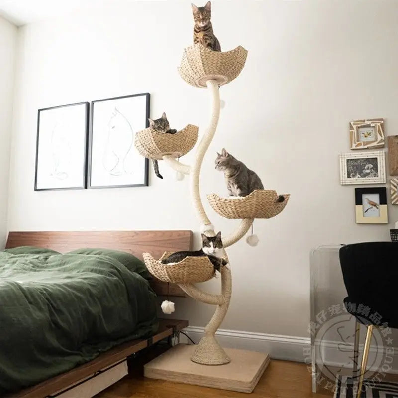 Arbre A Chat Fleur - Design - Fleurdeluxe