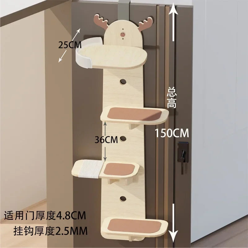 arbre a chat mural sans perçage