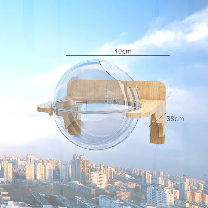 design moderne étagères chat skyview