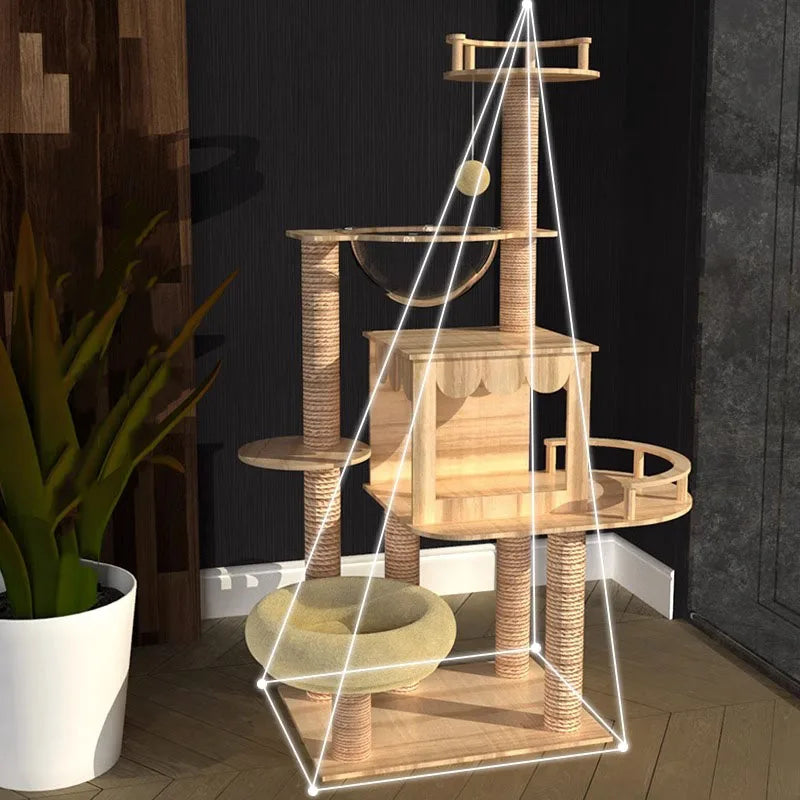 arbre à chat design luxe