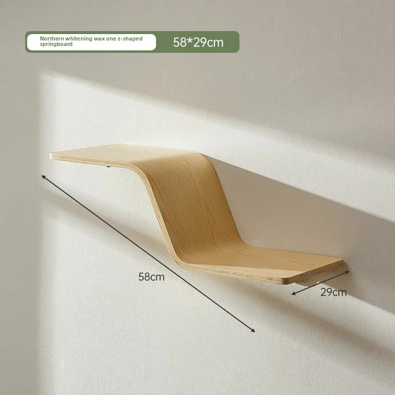 arbre à chat mural pour chats actifs