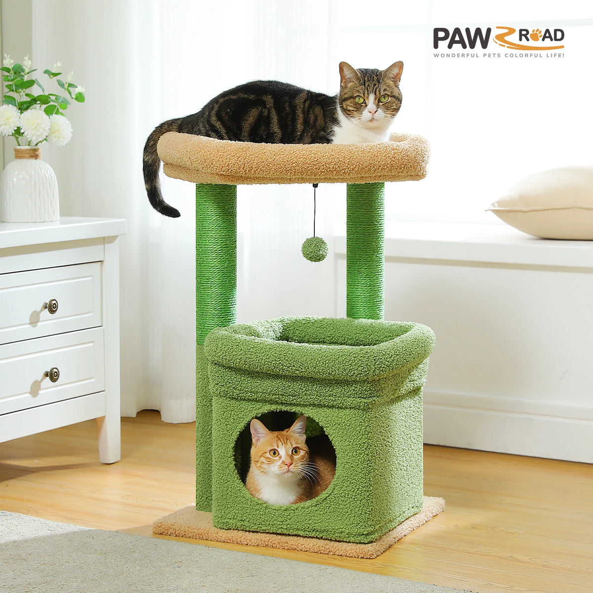 arbre à chat design compact cosyniche