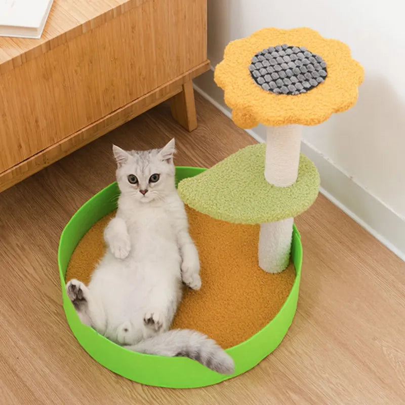 accessoire de jeu pour chat jardin