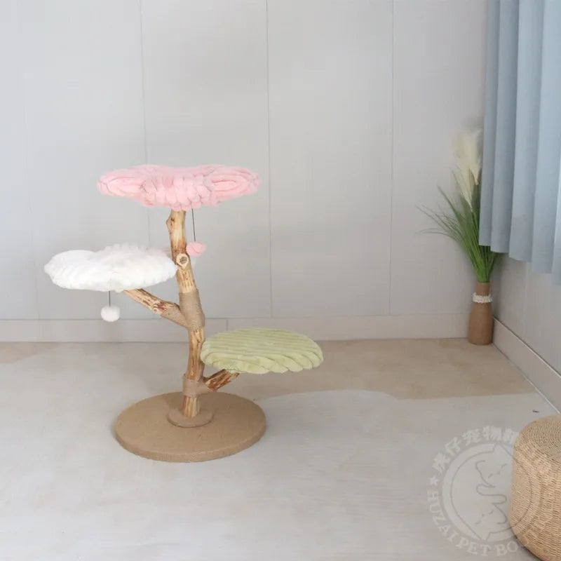 arbre à chat fleuron