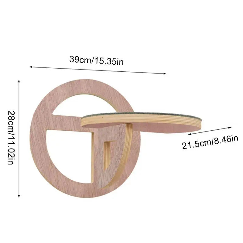 accessoire pour chat en bois design