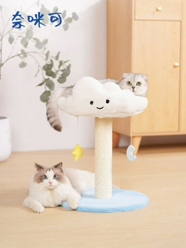 arbre à chat design nuage