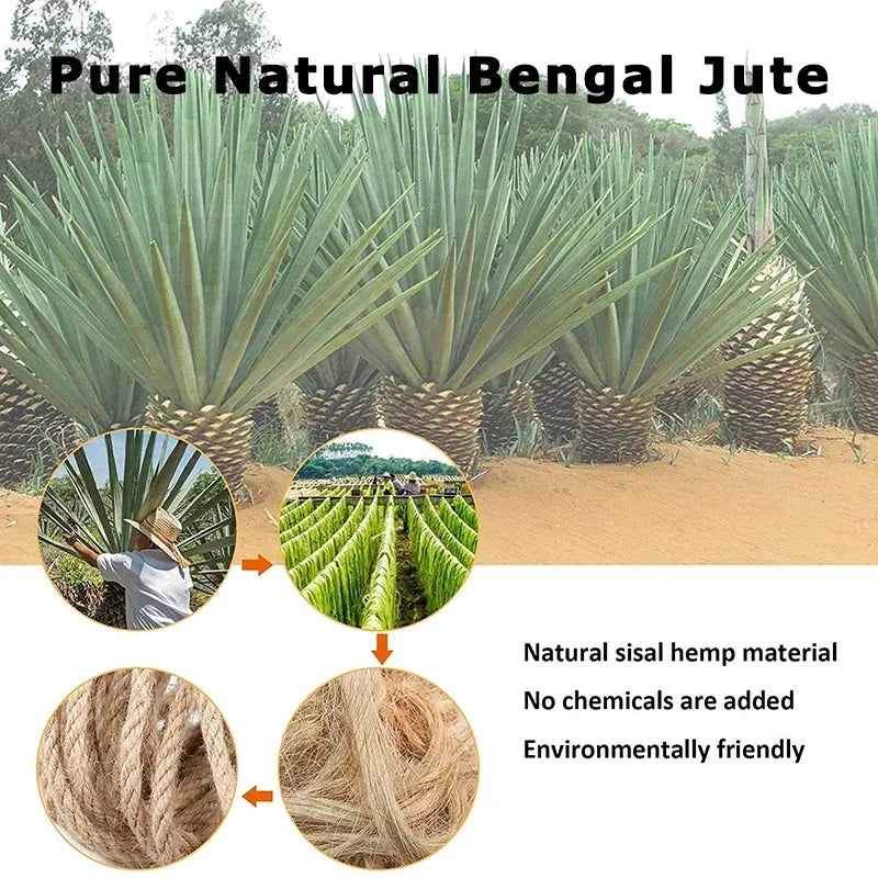 corde de sisal pour griffoir chat modèle griffonature