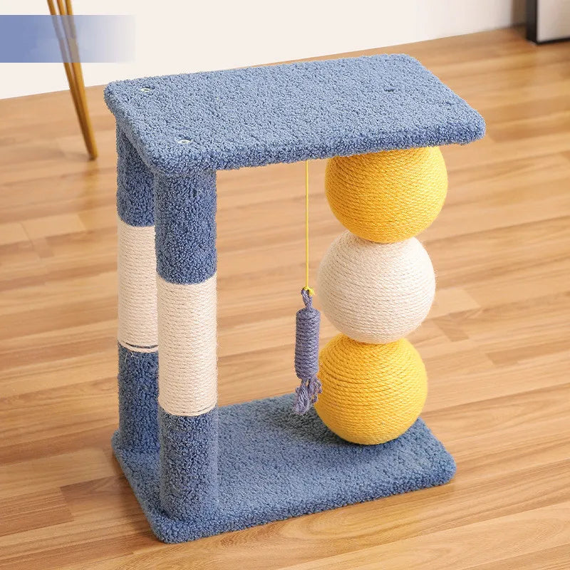 arbre à chat pour intérieur coloré