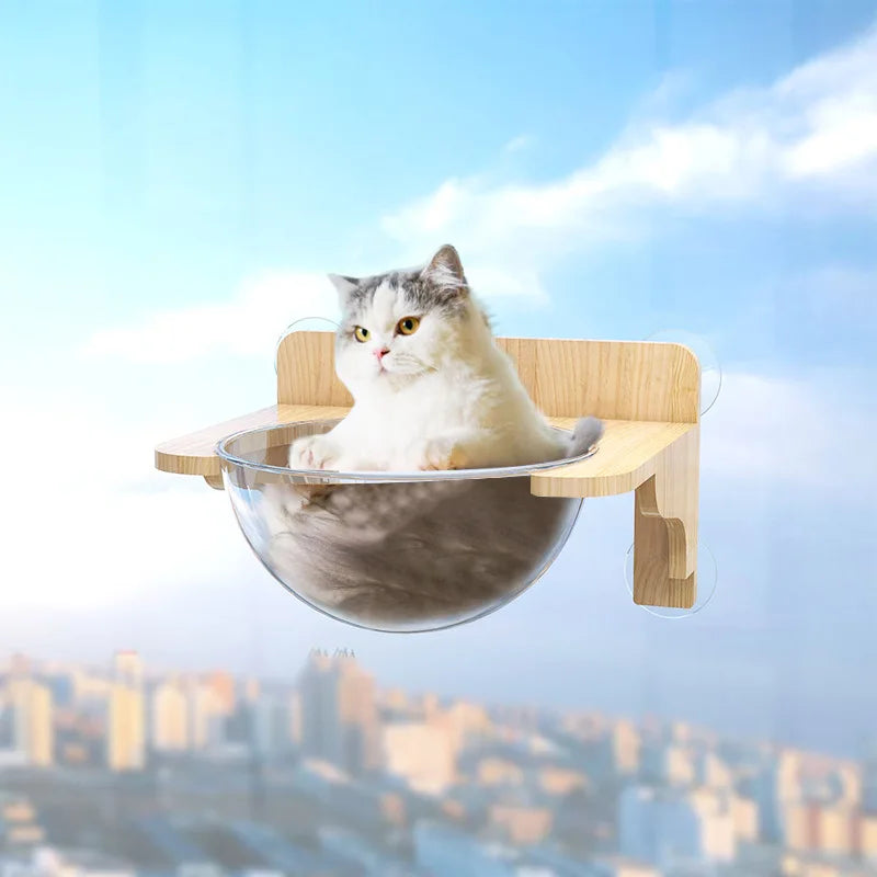 étagères pour chat avec ventouses skyview