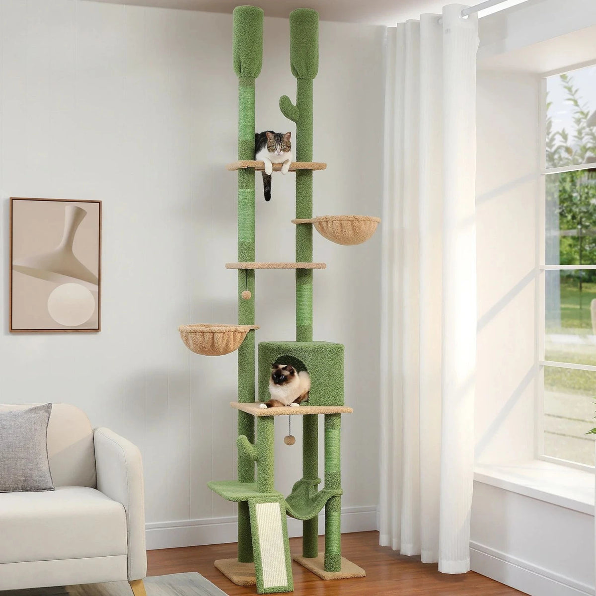 Arbre À Chat Catus Et Design - Xl - Cactiperch